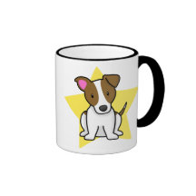 Kawaii Stern-Jack-Russell-Terrier-Becher Tee Tasse