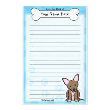 Kawaii Xoloitzcuintli Briefpapier Bedrucktes Papier