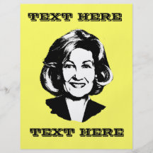 Kay Bailey Hutchison Flyerdruck