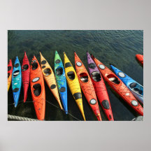 Kayaks Plakat