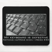 Keep versuchend zu entgehen, aber es arbeiten nich mousepad