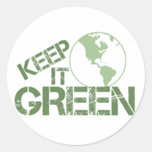keepitgreen stickers