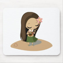 Keilana das Hula Mädchen Mousepad