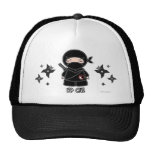 Kein Chi! Ninja mit Shurikens Hut Kappen