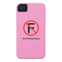 Kein Flirt Case-Mate iPhone 4 Hüllen