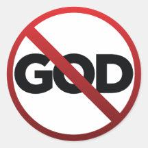 Kein Gott Sticker