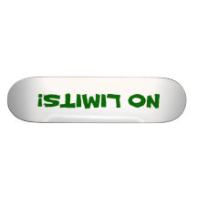 KEIN GRENZE-SKATEBOARD INDIVIDUELLE SKATEBOARDS