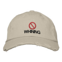 Kein Jammern Besticktes Baseballcap
