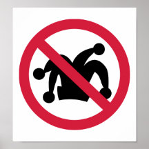 Kein Karneval täuscht Kappe Posterdrucke