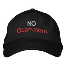 KEIN Obamunism 1,0 Bestickte Mützen