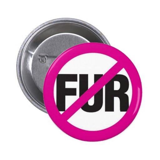KEIN PELZ BUTTON