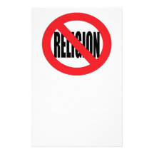 Kein Religions-Briefpapier Individuelles Büropapier