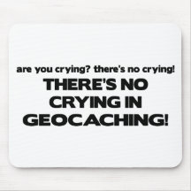Kein Schreien - Geocaching Mauspads