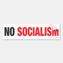 KEIN SOZIALISMUS! AUTOSTICKER