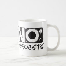 Keine Anträge - Disc-Jockey-Musik DJ DJing Kaffeetasse