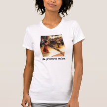 Keine Druck-gnädige Frau Bowling T-shirt