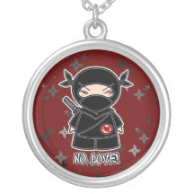 Keine Liebe! Multi Shuriken! Ninjadorables Halsket Selbst Gestaltete Halskette