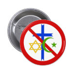 Keine Religion Anstecknadelbutton