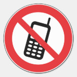 Keine Telefon-Mobiltelefone erlaubten Aufkleber