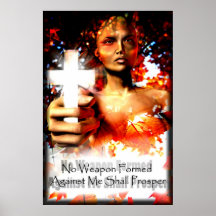 Keine Waffe gebildet Plakat