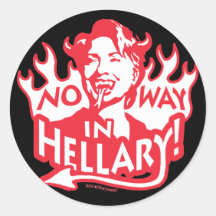 Keine Weise in Hellary Sticker