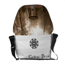 Keltische Entwurfs-Tasche - der Kreis der Steine Kurier Taschen