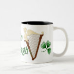 Keltische Harfe - Erin gehen Bragh Teetassen