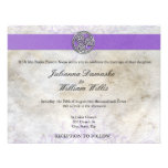 Keltische irische gälische Triskelion Hochzeit lad Individuelle Einladung