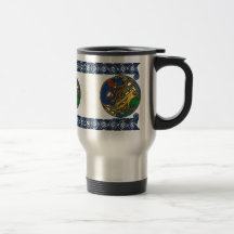 Keltische Knoten-Becher, Jagdhund u. Vogel - #2 Kaffeetasse