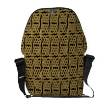 Keltische Knoten-Rickshaw-Bote-Tasche Kuriertasche