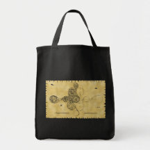 Keltische Tasche Taschen, gewundener Manuskript-En