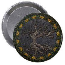 Keltischer Baum des Lebens Buttons