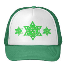 Keltischer Davidsstern Hüte Trucker Mützen