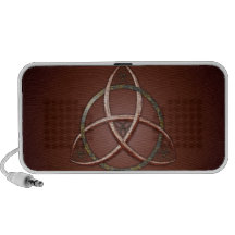 Keltischer Dreiheits-Knoten Laptop Speaker