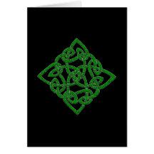 Keltischer Knoten - Diamant-Karten