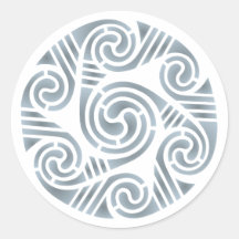 Keltischer Kreis celtic circle Runde Sticker