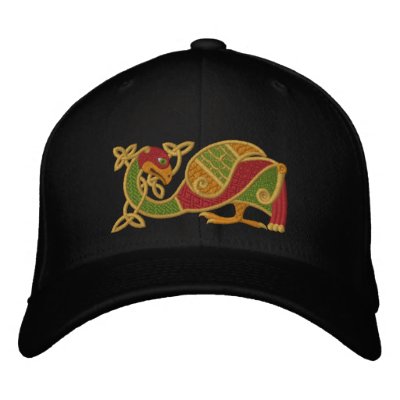 Keltischer Vogel Bestickte Baseballkappe Keltischer Vogel Bestickte Baseballkappe
