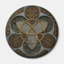 Keltisches Dreiheits-Schild Magnete