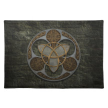 Keltisches Dreiheits-Schild Tisch Set