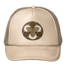 Keltisches Dreiheits-Schild Trucker Mütze