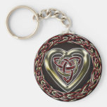 Keltisches Herz Keychain Schlüsselband