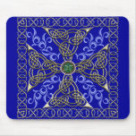 Keltisches Knoten-Kreuz Mousepad