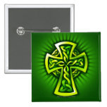 Keltisches Kreuz Button