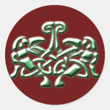 keltisches Muster celtic pattern Aufkleber