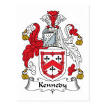 Kennedy-Familienwappen Postkarte