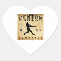 Kenton Ohio Baseball 1895 Aufkleber