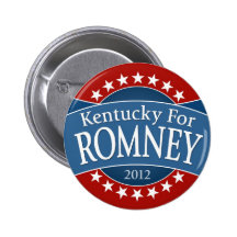 Kentucky für Romney Buttons