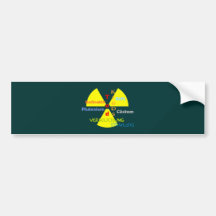 Kernkraft Tod Plutonium Strahlung Autosticker
