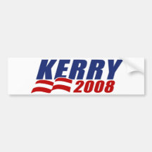 Kerry 2008 auto sticker