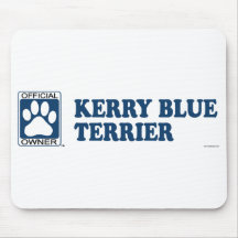 Kerry-Blau-Terrier-Blau Mousepad